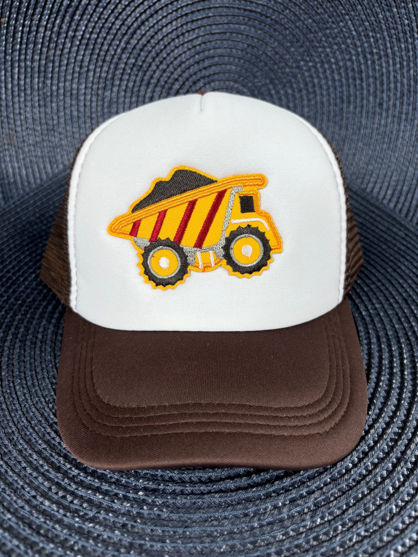 Dump Truck Kid Hat