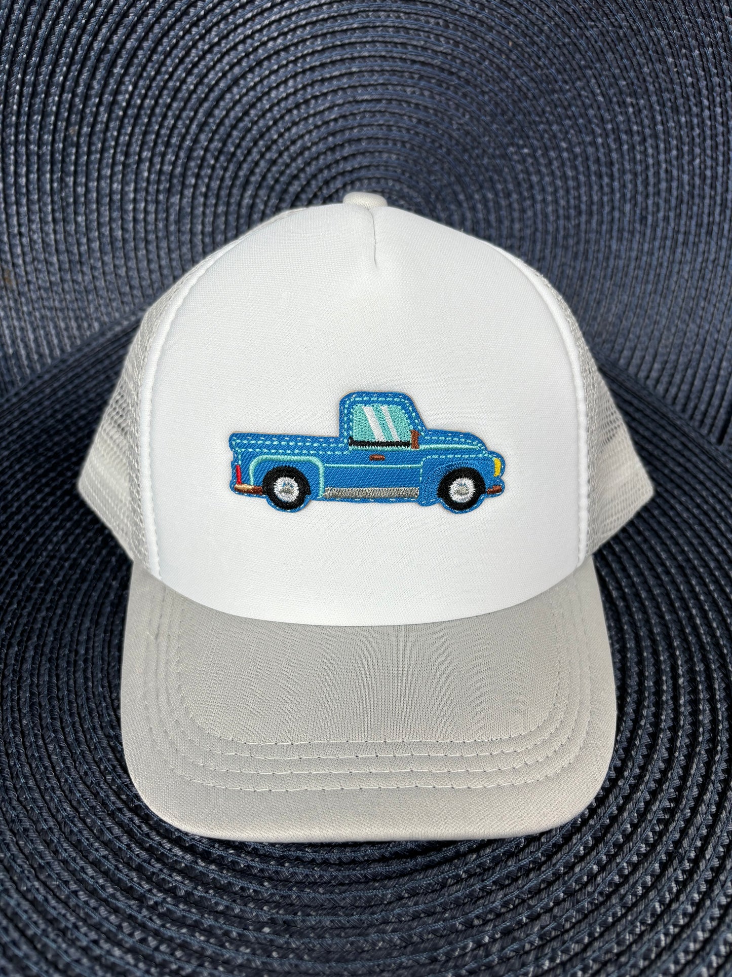 Blue Truck Kid Hat