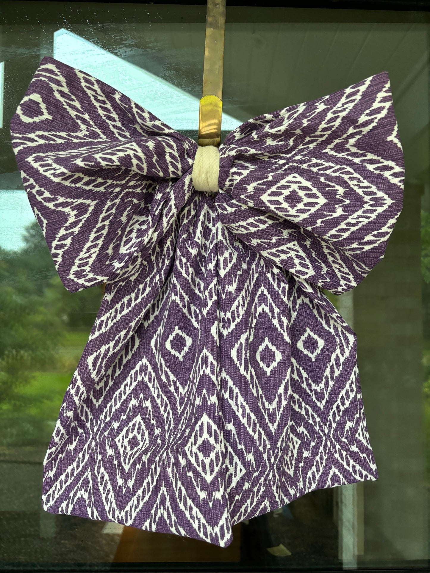 Door Bow/Wreath Bow Purple