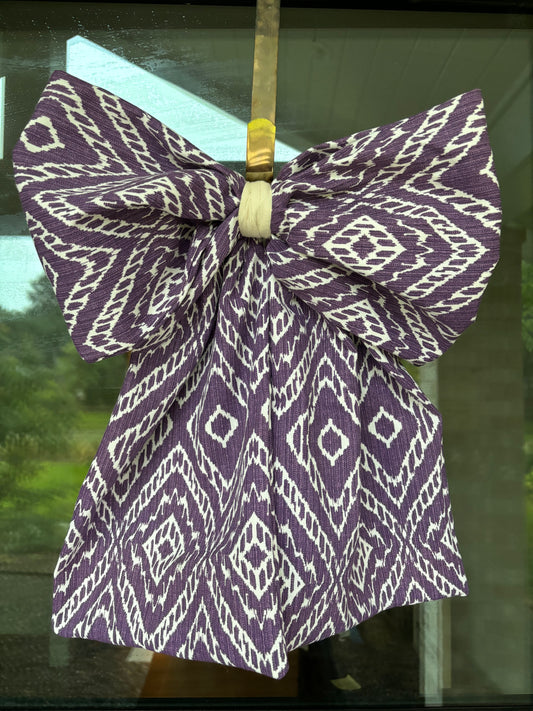 Door Bow/Wreath Bow Purple