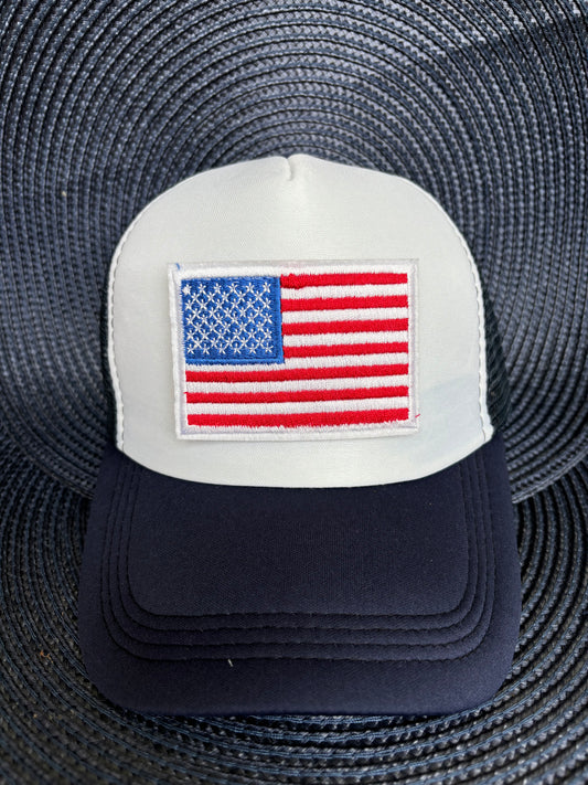 Navy USA Adult Hat