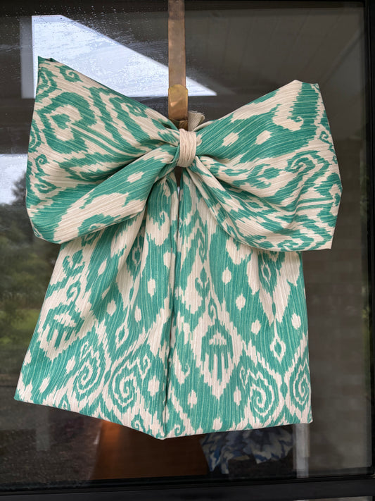 Door Bow/Wreath Bow Teal