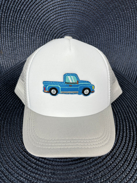 Blue Truck Kid Hat