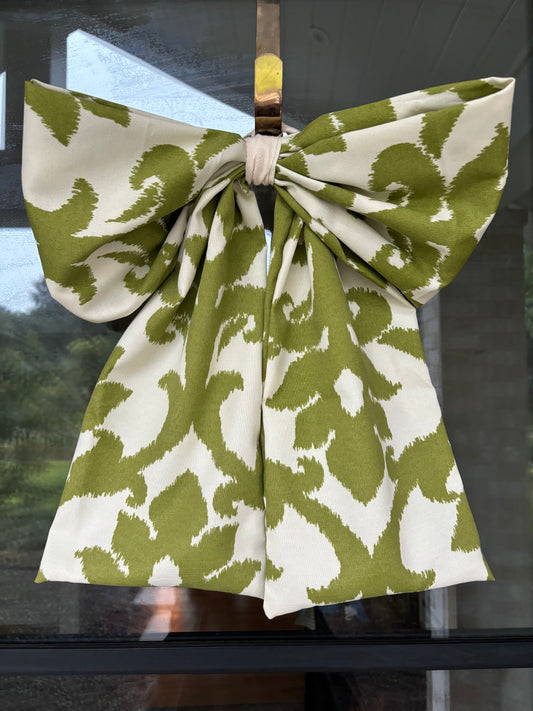 Door Bow/Wreath Bow Green